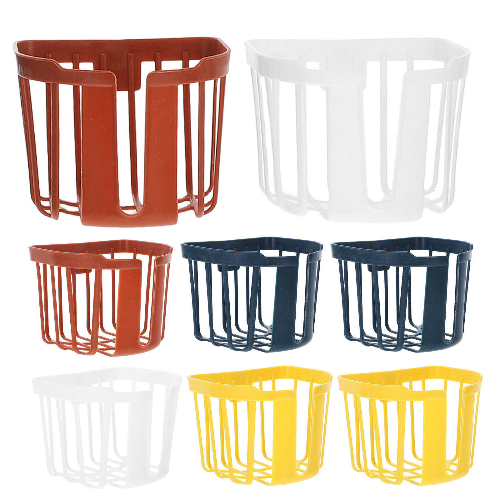 Hanging Planter Basket - 8Pcs Wall Mounted Planters Basket for