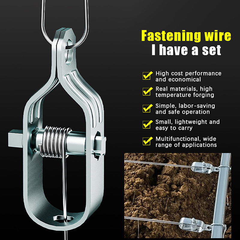 Gardening Tools Bag - 5PCS Heavy-Duty Steel Wire Rope Tightener