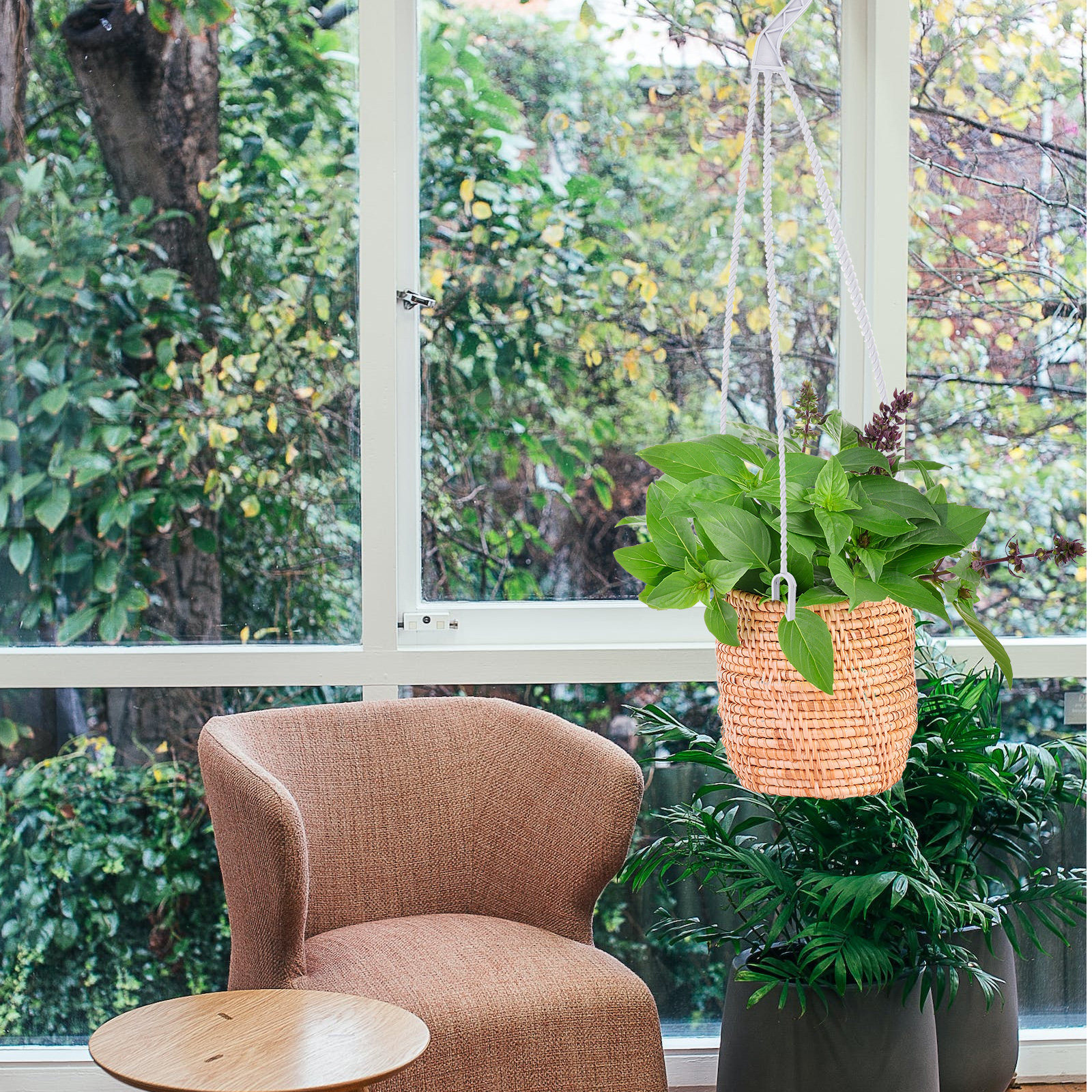 Hanging Planter Basket - Doitool Plant Hanger Hooks for Hanging