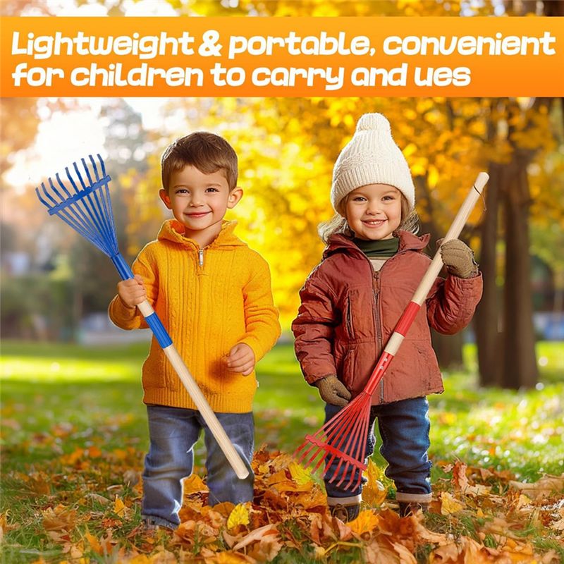 ABWZ-Children's Rake With Hard - Gardening Tools For 3 Year Old avaliação e preço