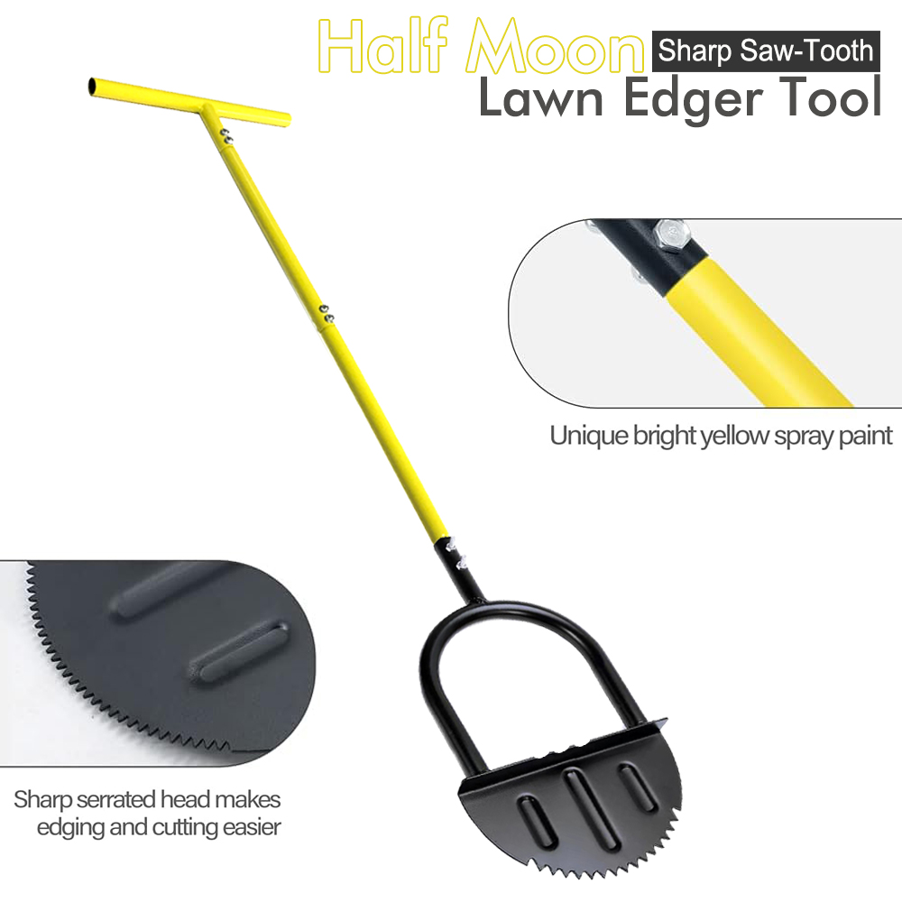 Manual Steel Edger Lawn Shovel - Gardening Tools Spade avaliação e preço