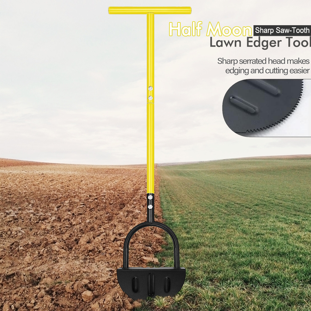 Manual Steel Edger Lawn Shovel - Gardening Tools Spade avaliação e preço