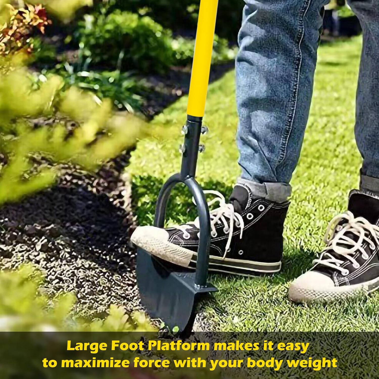 Manual Steel Edger Lawn Shovel - Gardening Tools Spade avaliação e preço