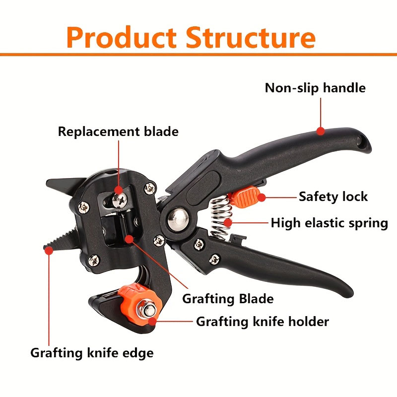 Bypass Pruner Industrial Grade - Gardening Tools For Vines avaliação e preço