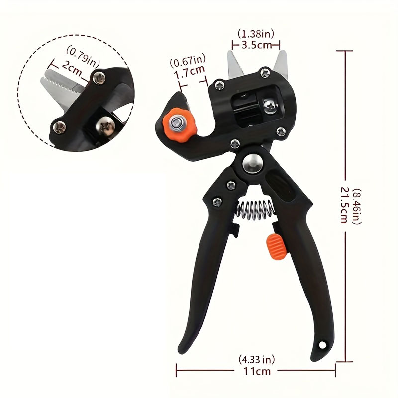 Bypass Pruner Industrial Grade - Gardening Tools For Vines avaliação e preço