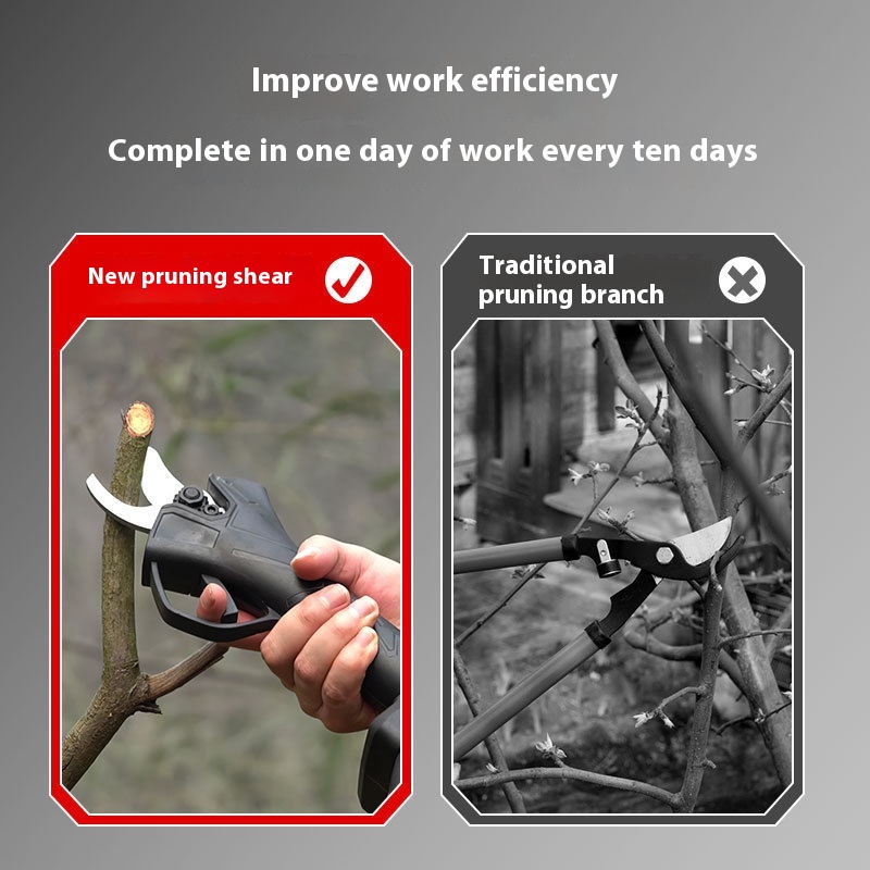 Portable Outdoor Cordless Elec - Pruning Shears avaliação e preço