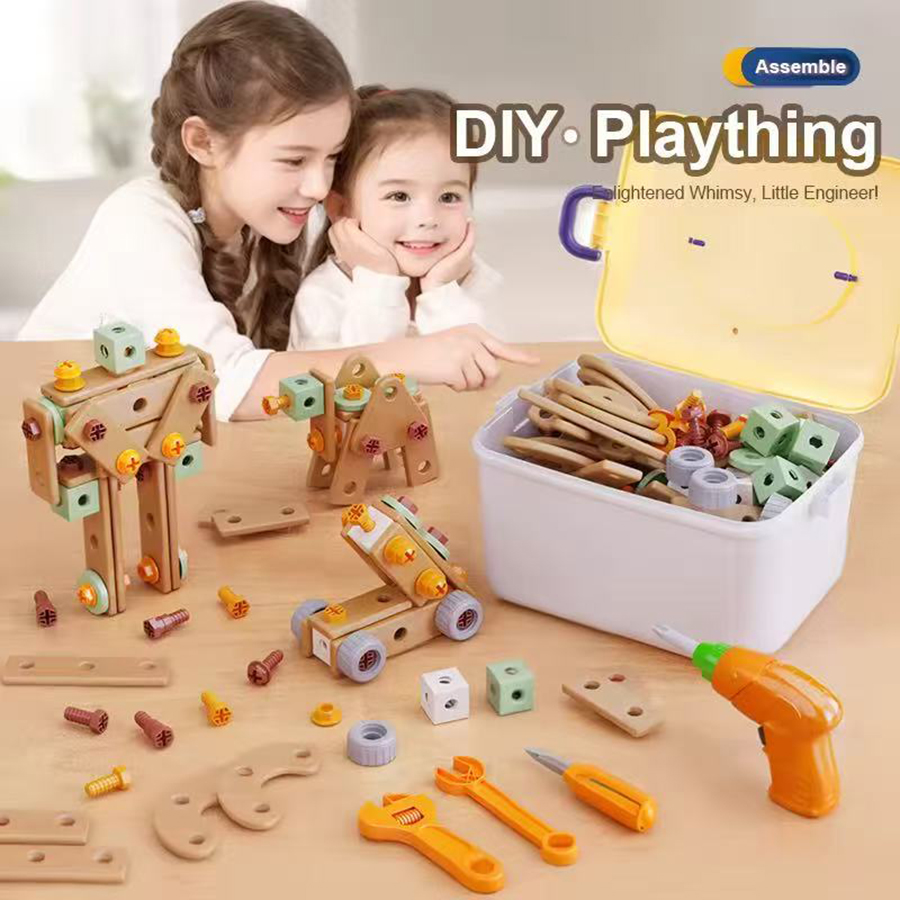 DIY- Kids Tool Set Nut Assembl - Gardening Tools Girly avaliação e preço