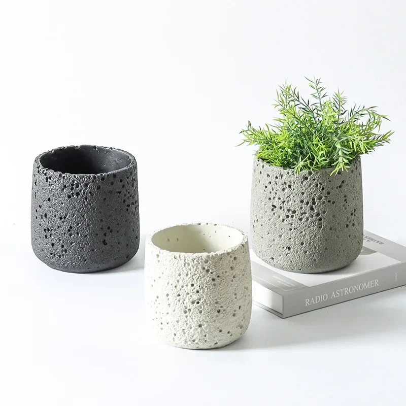 Nordic cement flowerpot simple - Hanging Planter Basket avaliação e preço