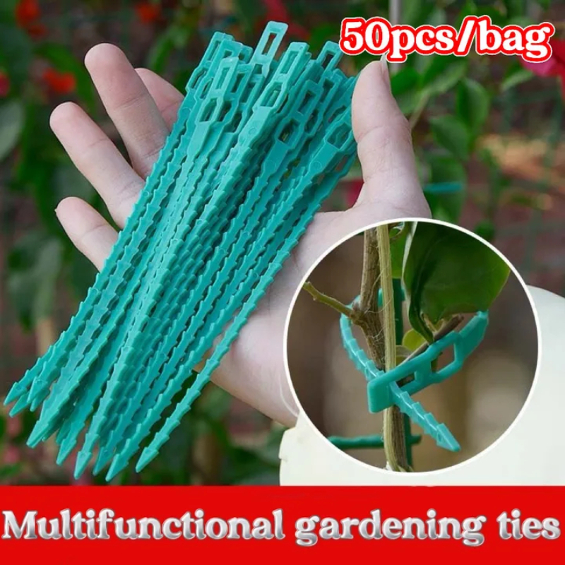 Reusable Garden Cable Ties Pla - Gardening Tools For Vines avaliação e preço