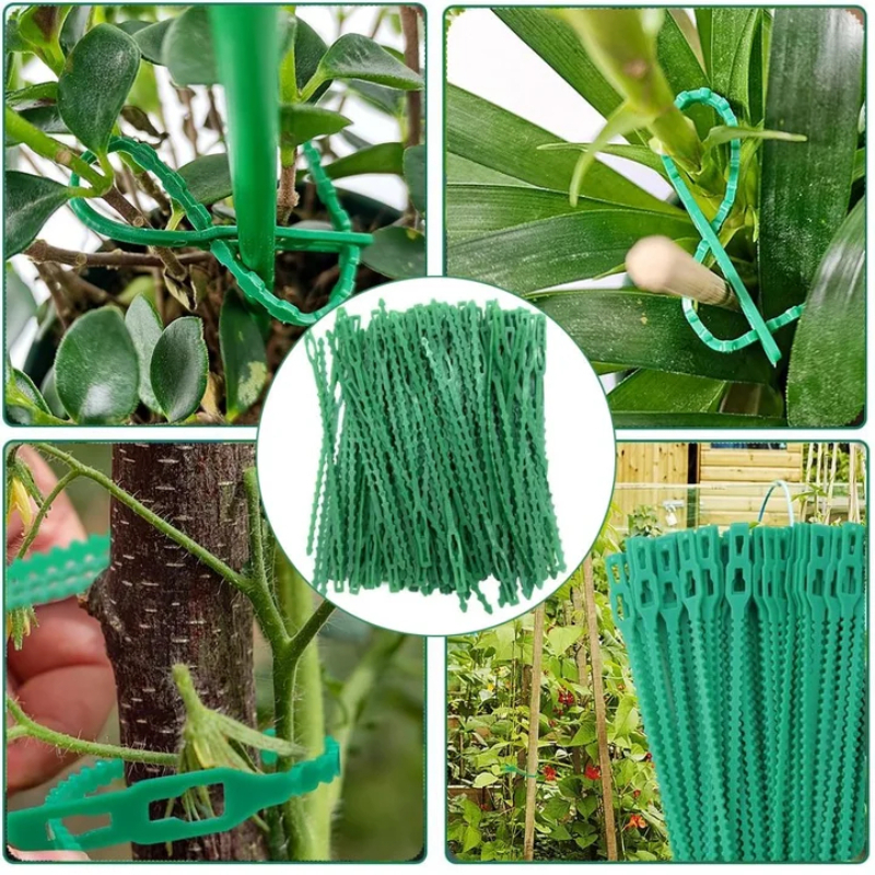 Reusable Garden Cable Ties Pla - Gardening Tools For Vines avaliação e preço