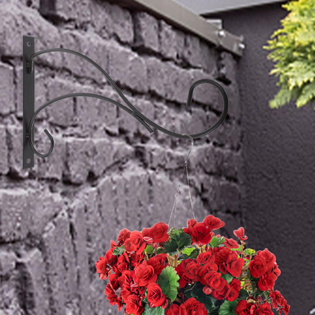 4Pcs Heavy Duty Iron Hanging P - Hanging Planter Basket avaliação e preço