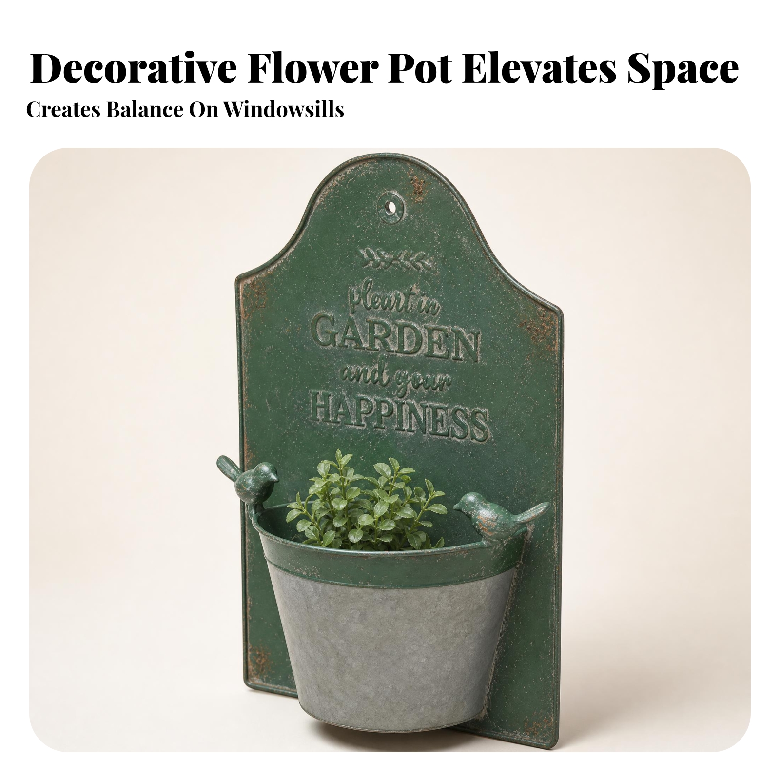 Metal Hanging Planter Weathere - Hanging Planter Basket avaliação e preço