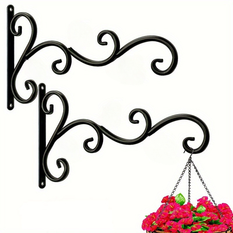 2pcs Wall-mounted Plant Rack f - Hanging Planter Basket avaliação e preço