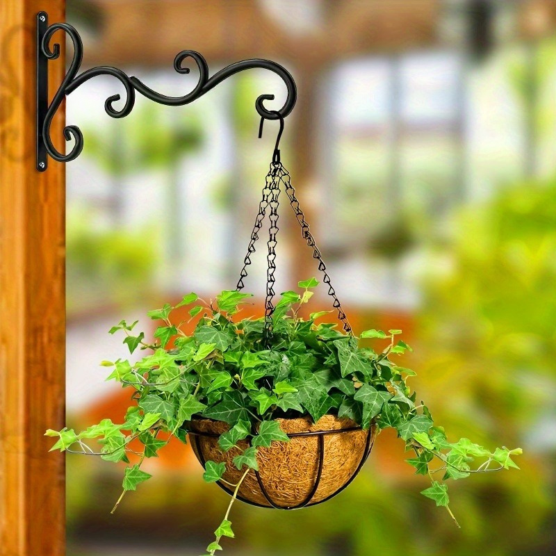 2pcs Wall-mounted Plant Rack f - Hanging Planter Basket avaliação e preço