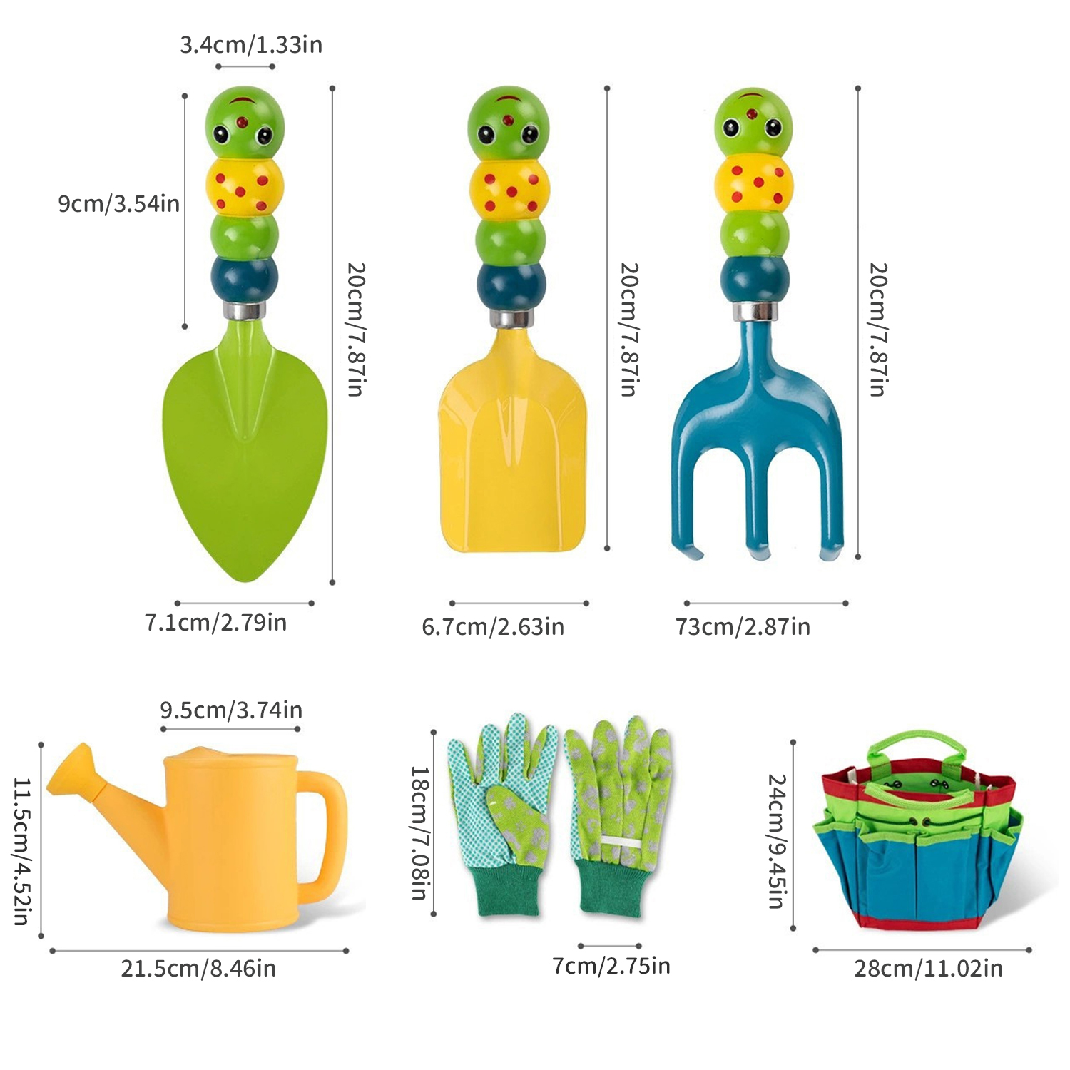 Colorful Garden Tools Toys for - Gardening Tools For 3 Year Old avaliação e preço