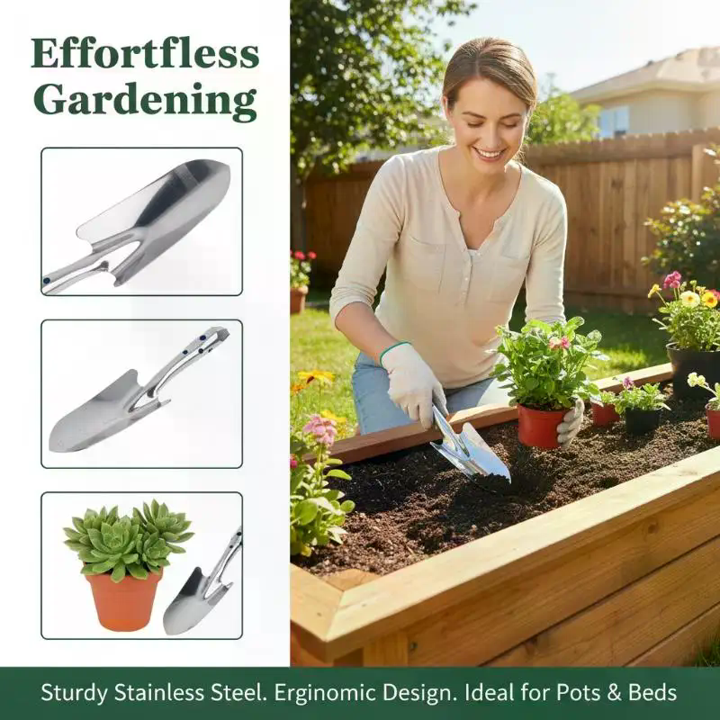 Stainless Steel Small Shovel P - Gardening Tools Sale avaliação e preço