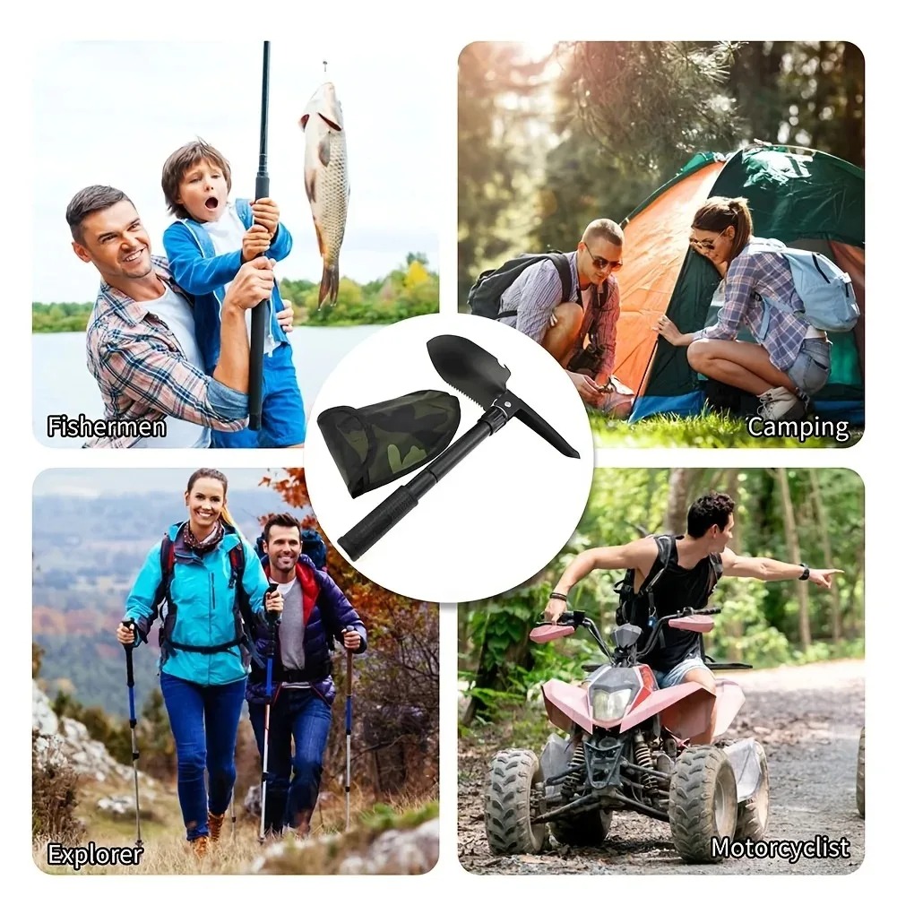 1PC Multifunctional Folding Sh - Gardening Tools Sale avaliação e preço