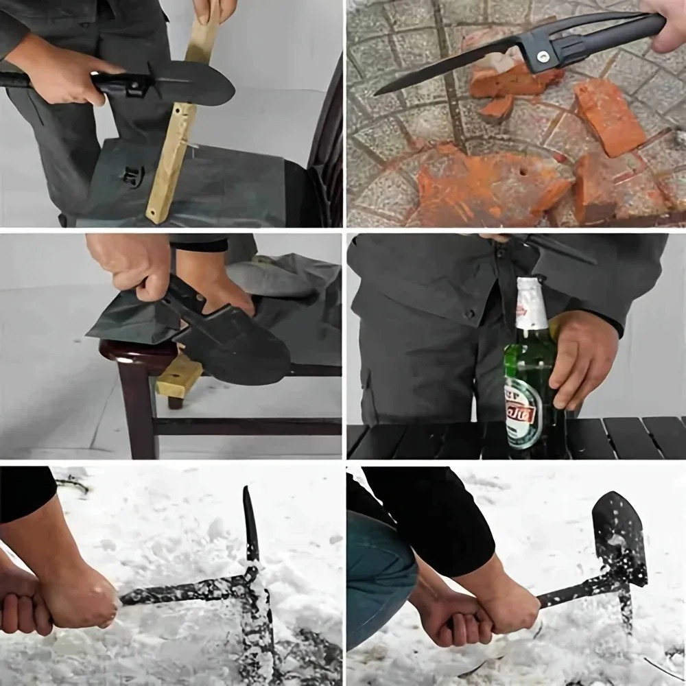 1PC Multifunctional Folding Sh - Gardening Tools Sale avaliação e preço