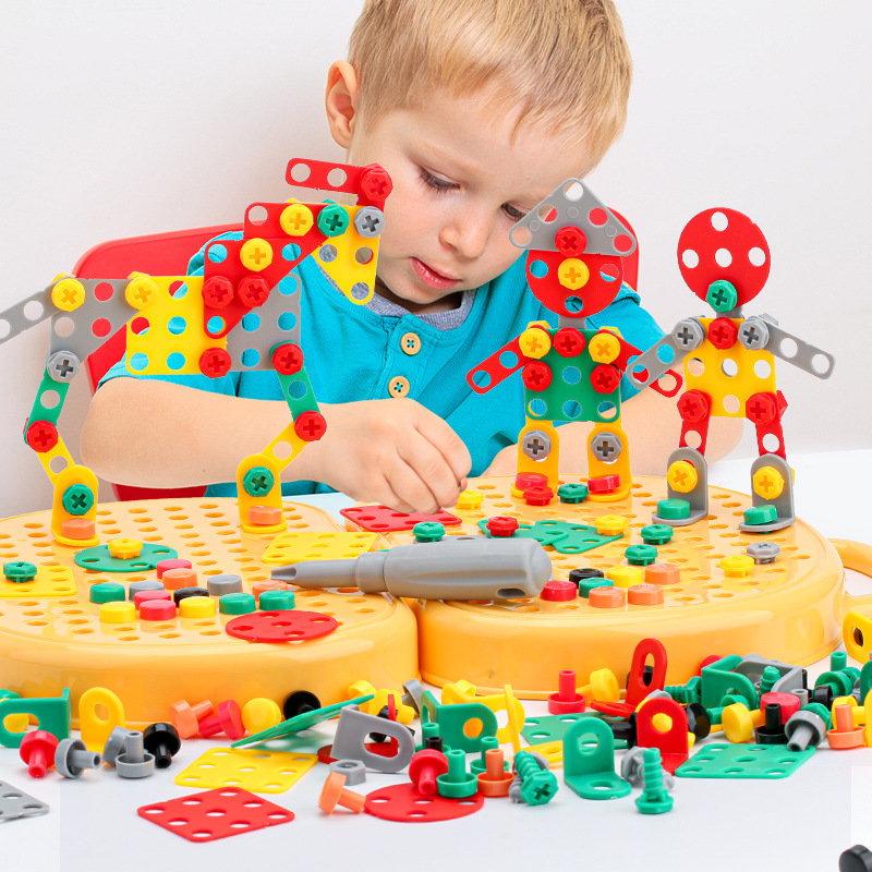 Children Electric Drill Toolbo - Gardening Tools For 3 Year Old avaliação e preço