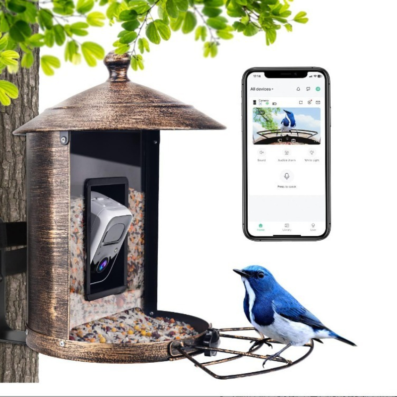 AI intelligent bird feeder wit - Gardening Tools Definition avaliação e preço