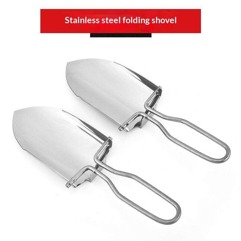 1/2pcs Stainless Steel Folding - Gardening Tools Spade avaliação e preço