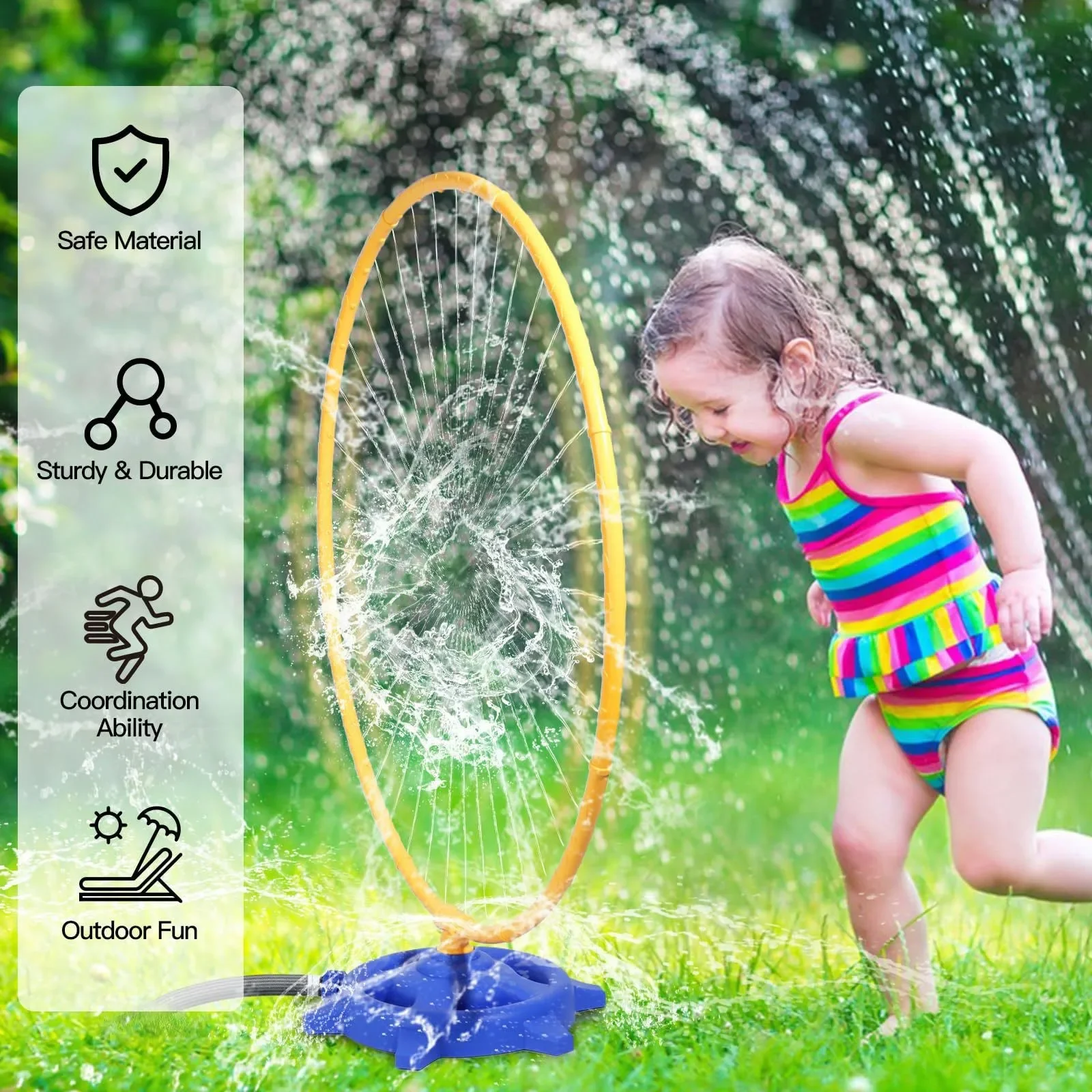 Kids Water Sprinkler Circular  - Gardening Tools Girly avaliação e preço