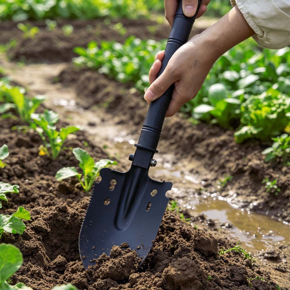 Multifunction Camping Shovel M - Gardening Tools Sale avaliação e preço