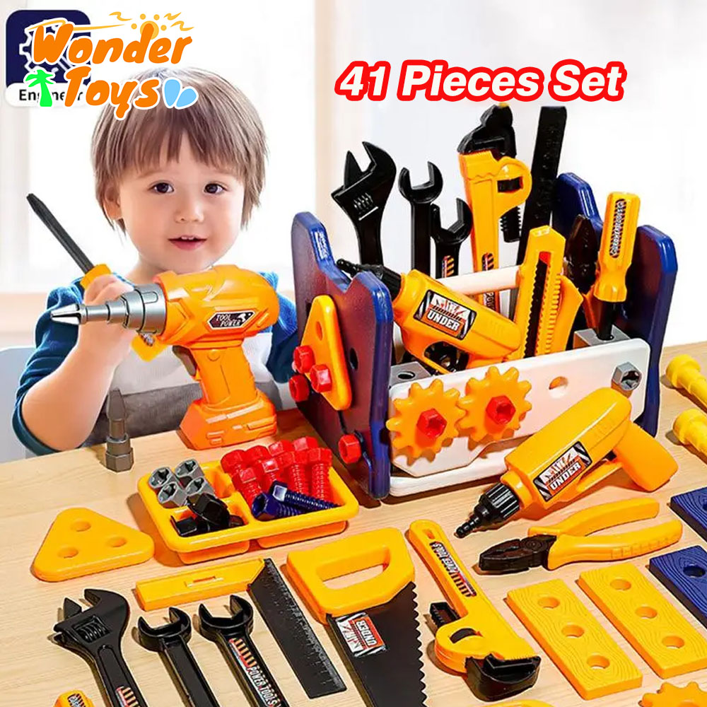 41Pieces Set with Electric Dri - Gardening Tools Girly avaliação e preço