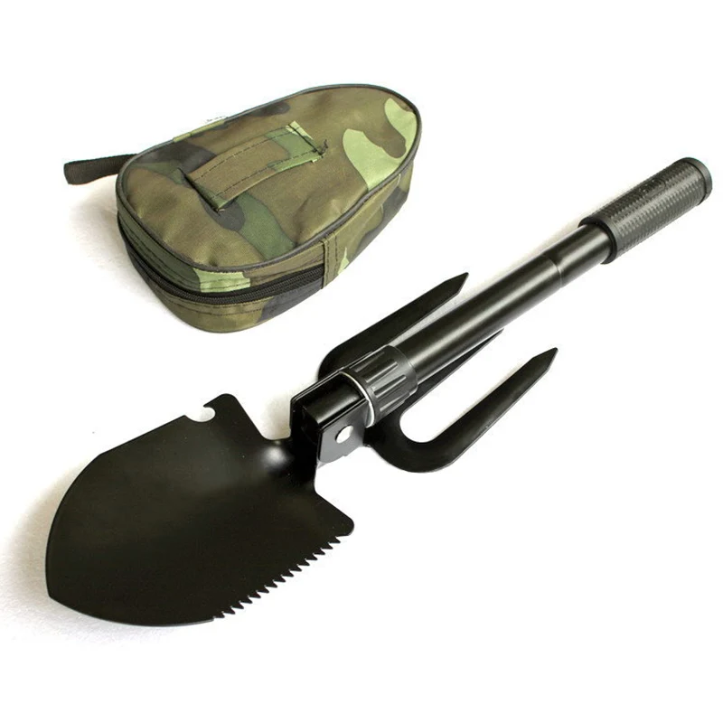 NEW Portable Multifunction Fol - Gardening Tools Spade avaliação e preço