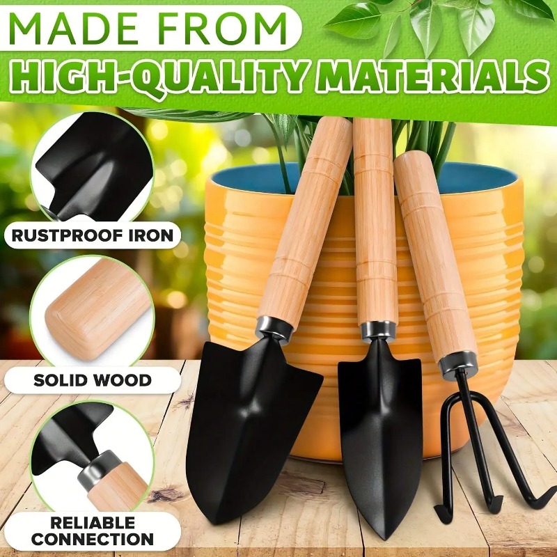 3PC/1Set Mini Gardening Tools  - Gardening Tools Spade avaliação e preço