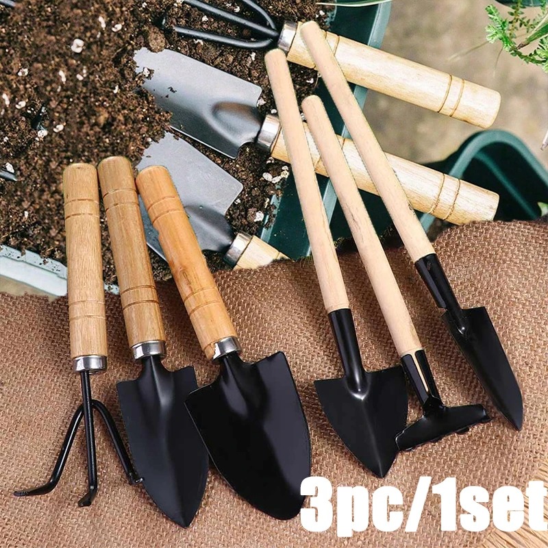 3PC/1Set Mini Gardening Tools  - Gardening Tools Spade avaliação e preço