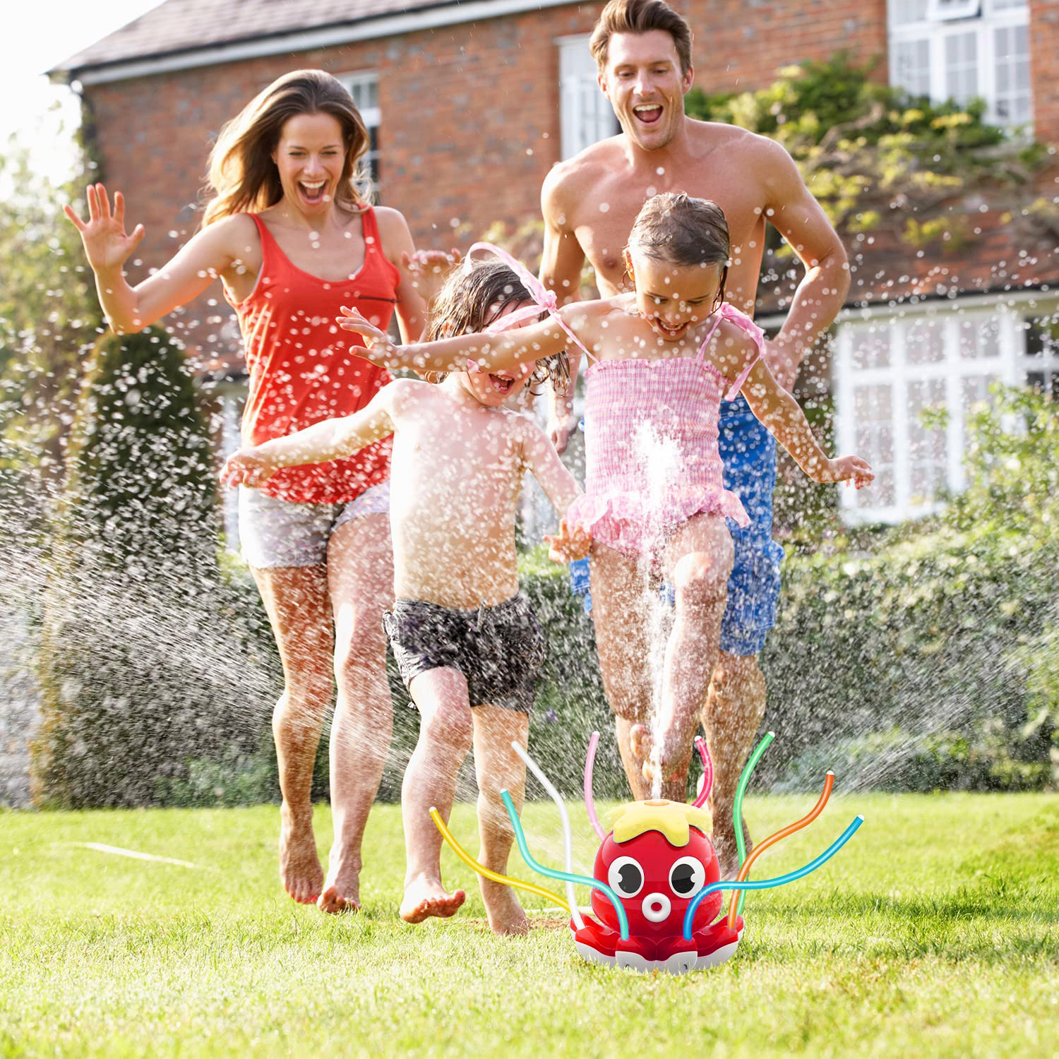 Summer pool toys Octopus Sprin - Gardening Tools For 3 Year Old avaliação e preço