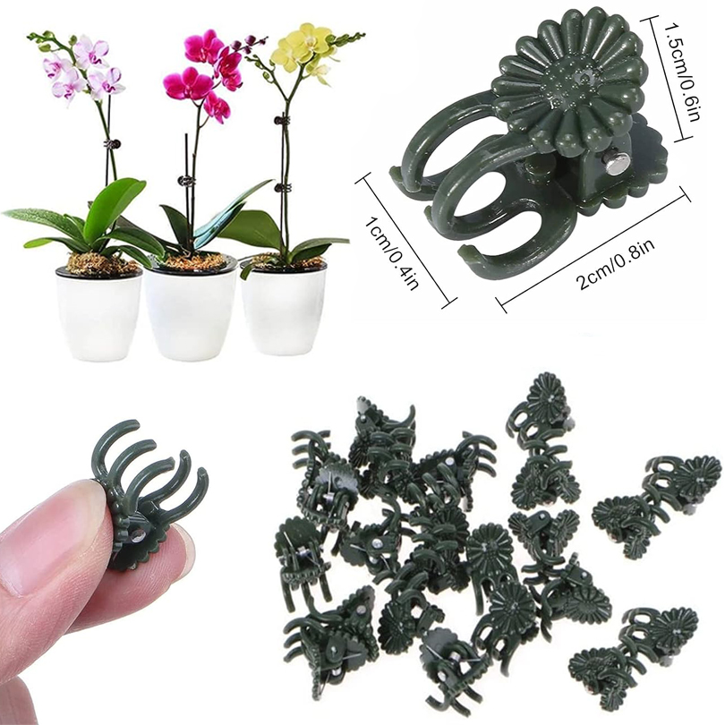 20/50/100PCS Plant Clips Vine  - Gardening Tools For Vines avaliação e preço