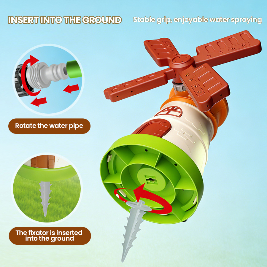 Outdoor Rotating Windmill Spri - Gardening Tools Girly avaliação e preço