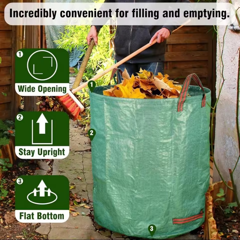 Stand up gardening leaf bag, t - Gardening Tools Bag avaliação e preço
