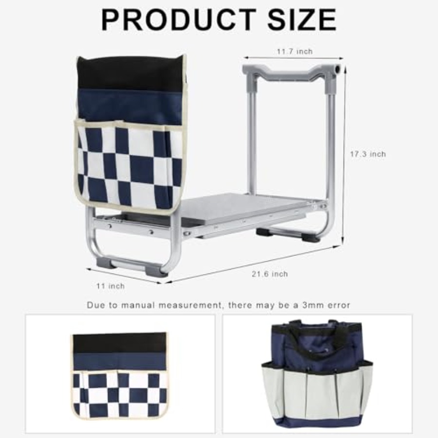 Garden Kneeler and Seat Wider  - Gardening Tools Bag avaliação e preço